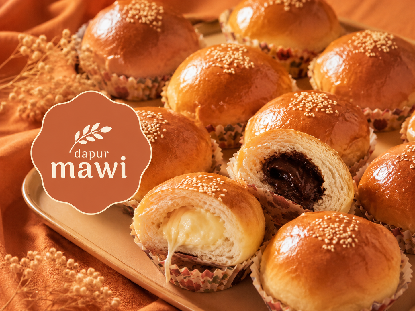 Roti Manis Cokelat - Keju